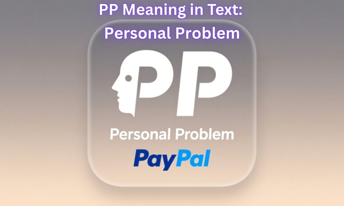 PP Meaning in Text Profile Picture, personal problem, PayPal