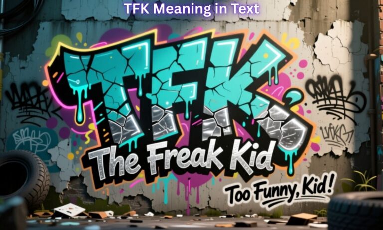 TFK Meaning in Text The Freak Kid Too Funny, Kid”