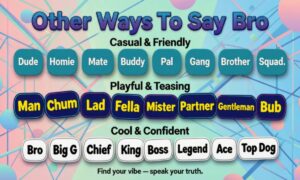 Other Ways To Say Bro