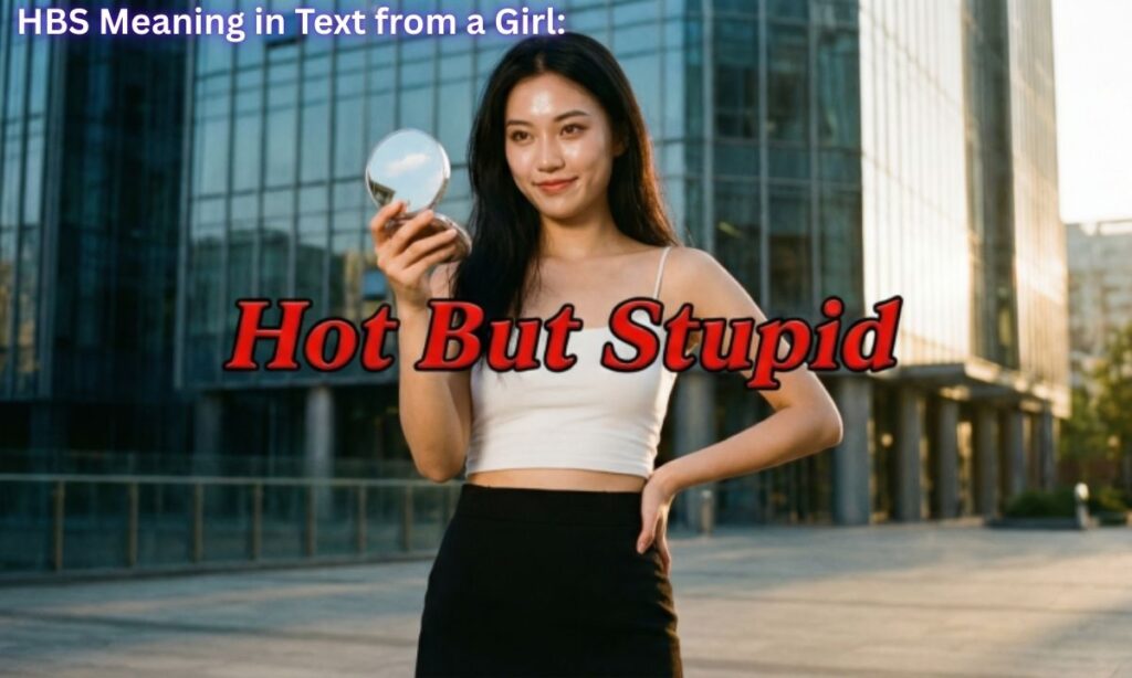 HBS Meaning in Text from a Girl:
Hot But Stupid
