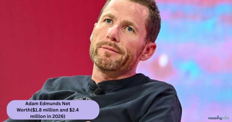 Adam Edmunds Net Worth 2026 visual overview showing his career growth, income sources, and steady financial success in the United States.