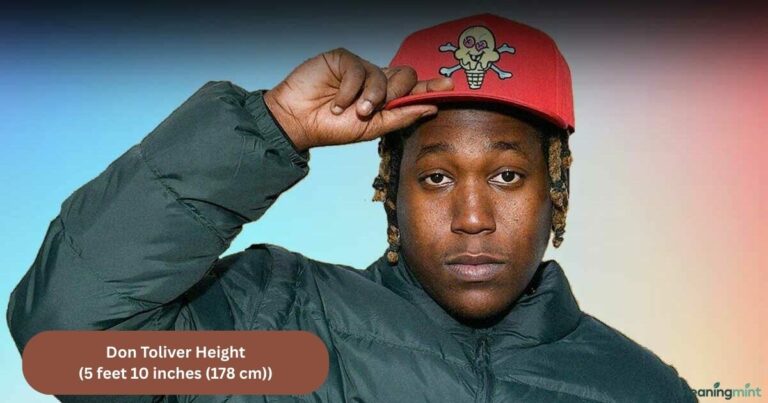 Don Toliver height showcased during a live concert performance highlighting his confident stage presence and unique hip hop style.