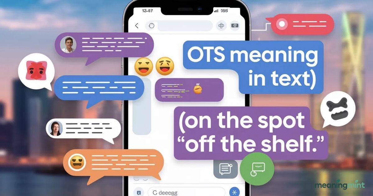 ots meaning in text image