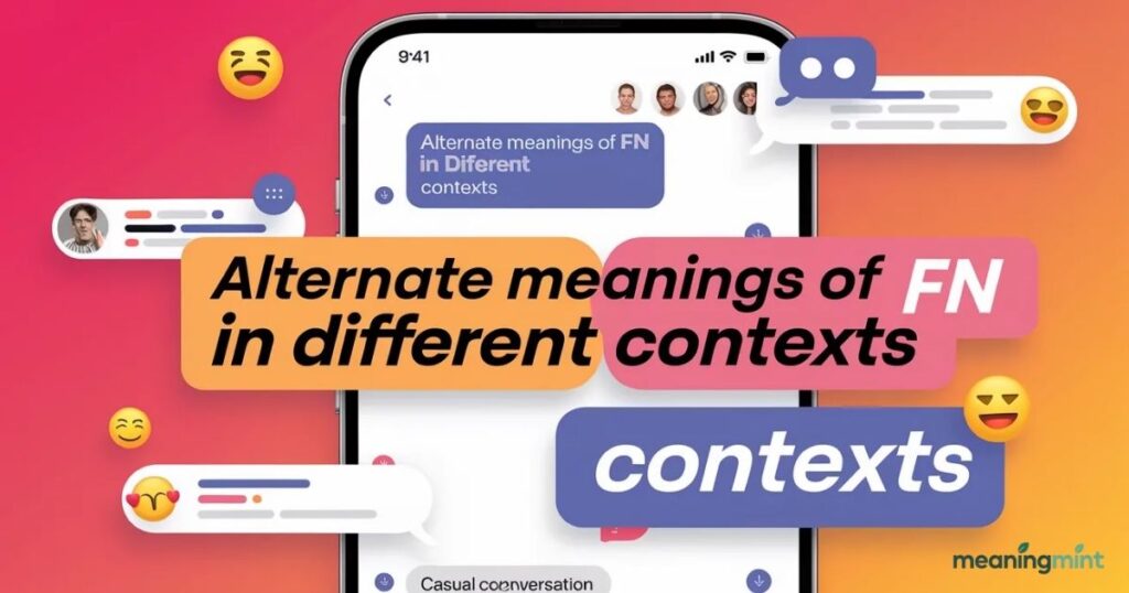 Alternate Meanings of FN in Different Contexts