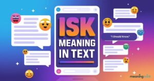 isk-meaning