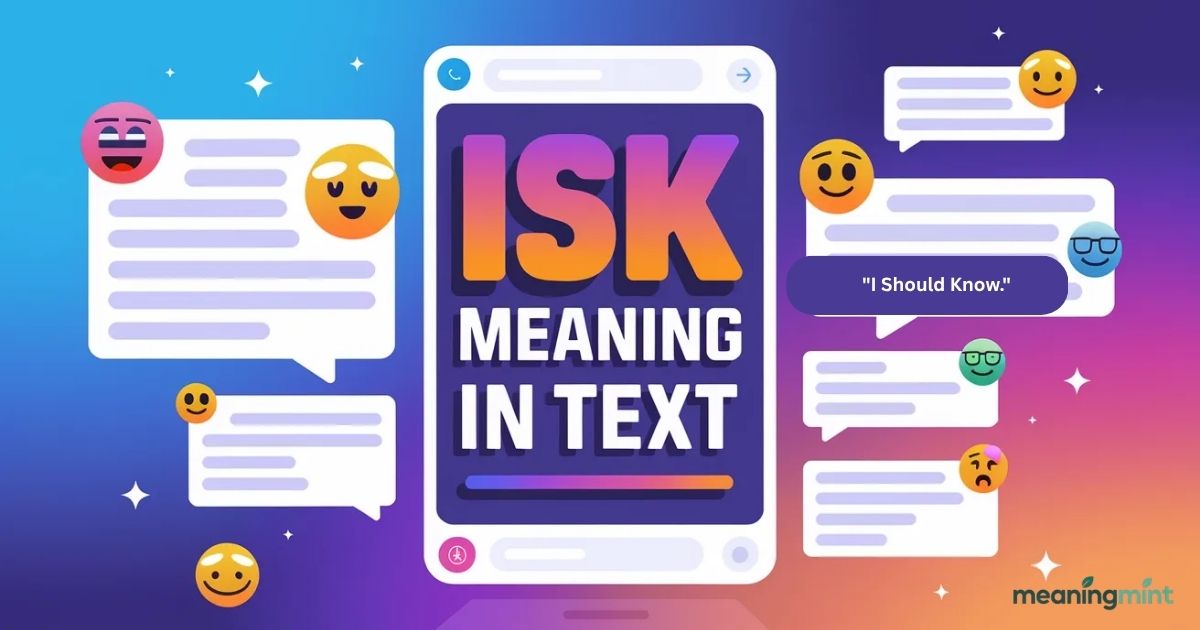 isk-meaning